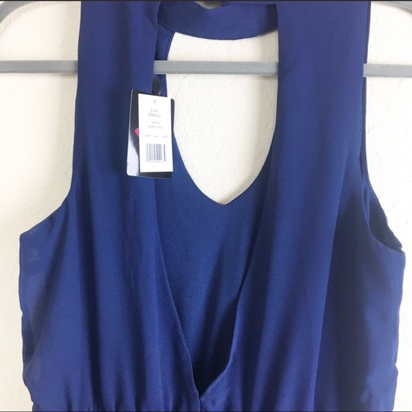 Big Strike USA Blue Pleated Dress, Size Small,
NEW WITH TAG, 36” Length - Picture 4 of 8